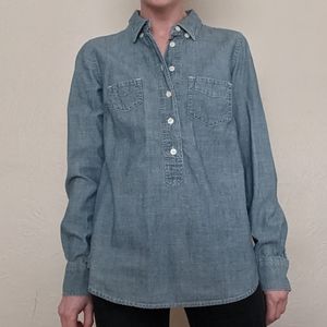 J Crew Jean Button Down
